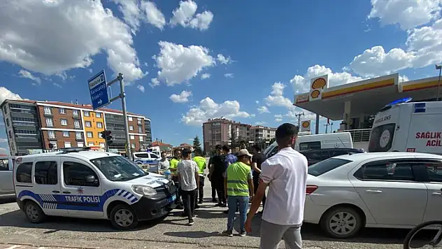 Konya'da otomobil ile motosiklet çarpıştı: 1 yaralı
