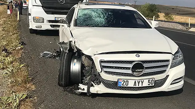 Konya'da otomobil motosiklete çarptı: 1 ölü