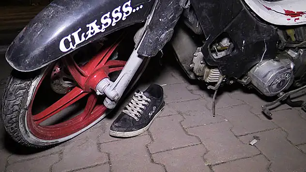 Konya'da Otomobil motosiklete çarptı: 1 yaralı