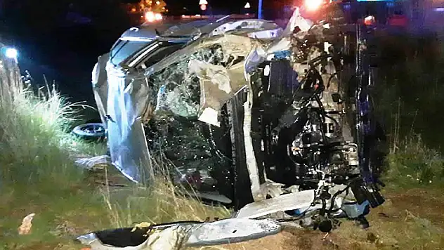 Konya'da otomobil şarampole devrildi: 1 yaralı
