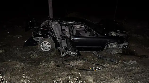 Konya'da otomobil takla attı: 1 ölü, 2 yaralı