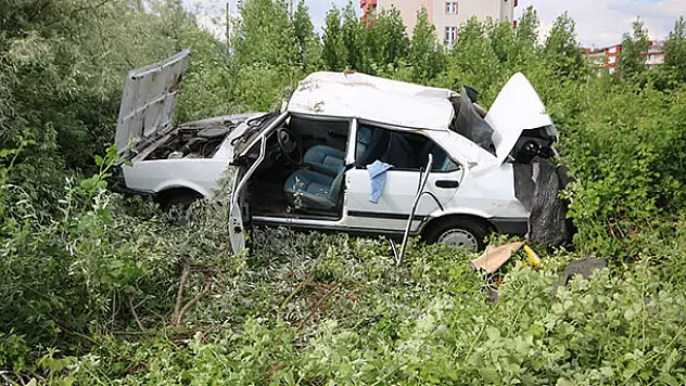 Konya'da Otomobil takla attı: 1 ölü, 2 yaralı