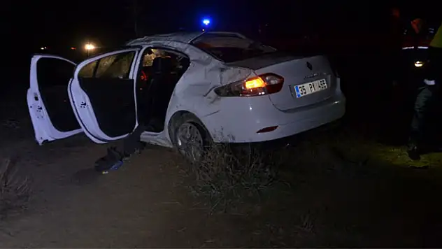Konya'da otomobil takla attı: 1 ölü, 4 yaralı