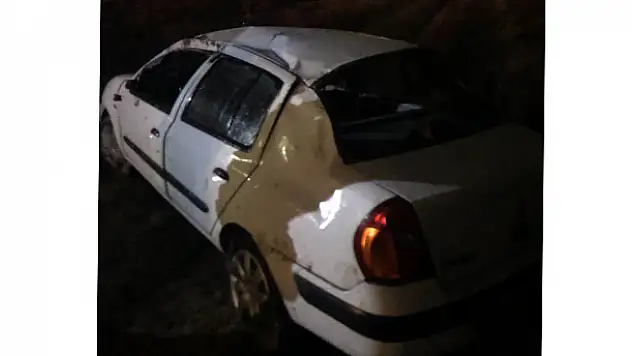 Konya'da otomobil takla attı: 4 yaralı