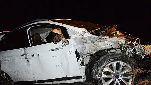 Konya'da otomobil takla attı: 5 yaralı
