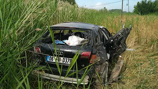 Konya'da otomobil uçuruma yuvarlandı: 8 yaralı