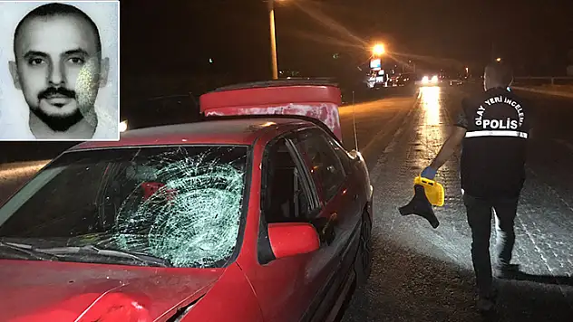 Konya'da otomobil yolun karşısına geçmek isteyen yayaya çarptı: Talihsiz adam hayatını kaybetti

