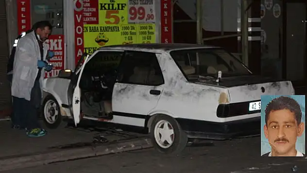 Konya'da otomobilde silahlı saldırıya uğrayan kişi hayatını kaybetti