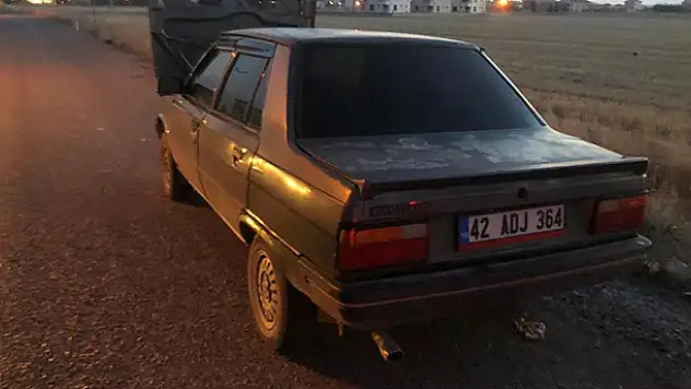 Konya'da otomobilde yangın paniği: Kullanılamaz hale geldi
