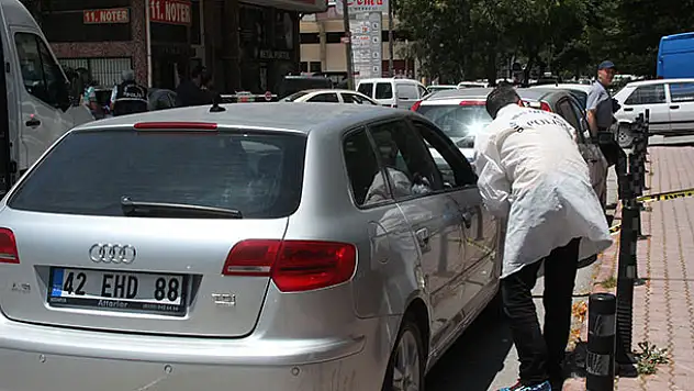 Konya'da otomobilden hırsızlık