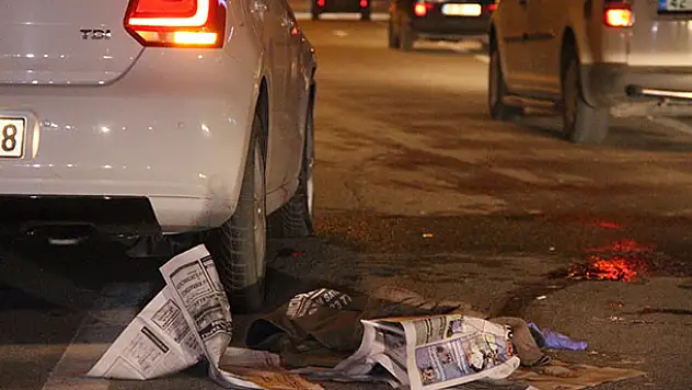 Konya'da otomobilin çarptığı bisikletli hayatını kaybetti