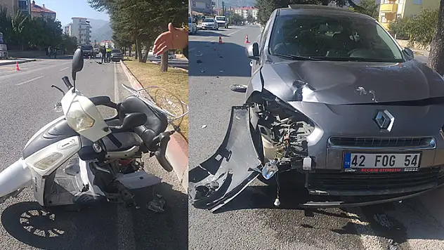 Konya'da otomobilin çarptığı elektrikli bisikletin sürücüsü öldü
