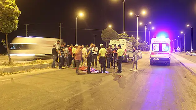 Konya'da otomobilin çarptığı sağlık teknisyeni hayatını kaybetti