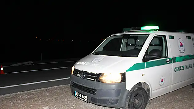 Konya'da otomobilin çarptığı yaya hayatını kaybetti