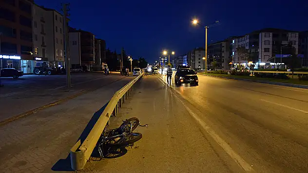 Konya'da otomobille çarpışan motosiklette 21 yaşındaki sürücüsü öldü
