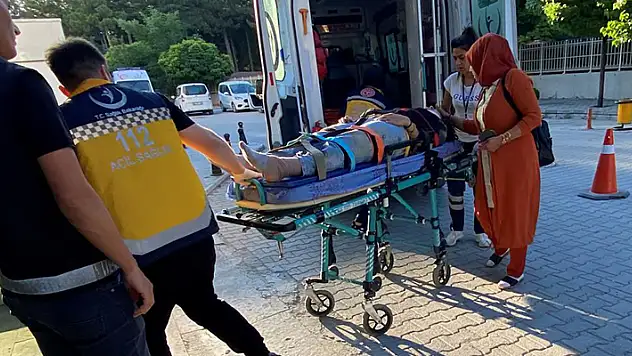 Konya'da otomobille elektrikli bisiklet çarpıştı: 1 yaralı

