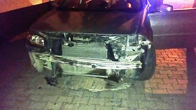 Konya'da otomobiller çarpıştı: 1 yaralı
