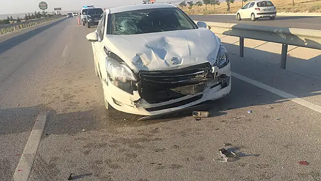 Konya'da otomobiller çarpıştı: 5 yaralı