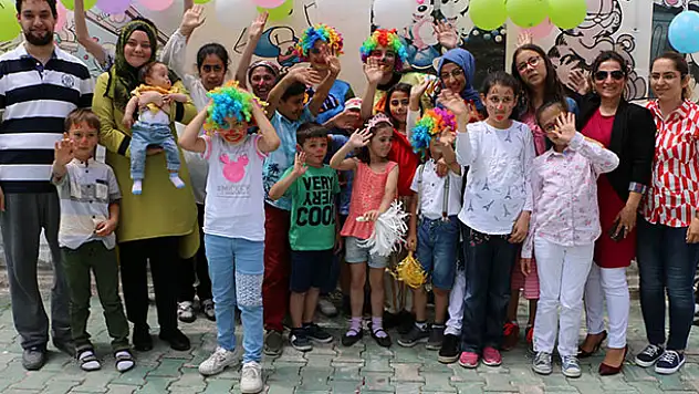 Konya'da özel bireyler özel günlerinde unutulmadı