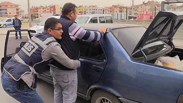 Konya'da Özel Harekat Destekli Trafik Uygulaması