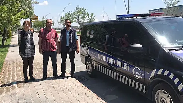 Konya'da Parklar 'Mobil Park Polisi'ne Emanet