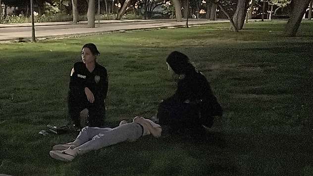 Konya'da parkta baygın bulunan kız uyandırılamadı