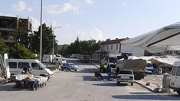 Konya'da pazar yerinde bıçaklı kavga: 2 yaralı