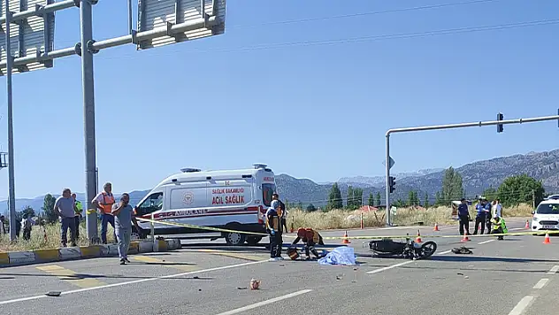 Konya'da pikapla çarpışan motosikletin sürücüsü öldü
