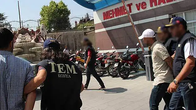 Konya'da PKK Operasyonu: 5 gözaltı