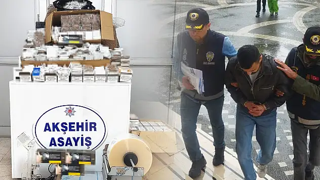 Konya'da polis kaçakçılara geçit vermedi!