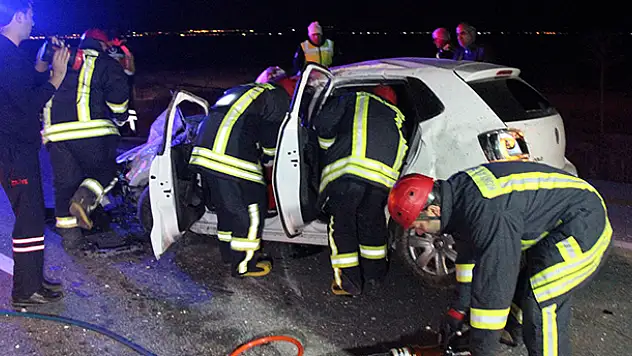 Konya'da polis memuru kazada hayatını kaybetti
