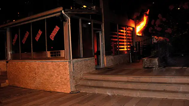 Konya'da restoran kundaklayan şüpheli yakalandı! Bakın niye yakmış