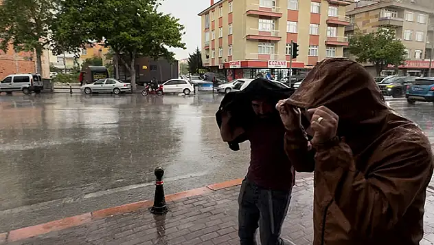 Konya'da sağanak etkili oldu 