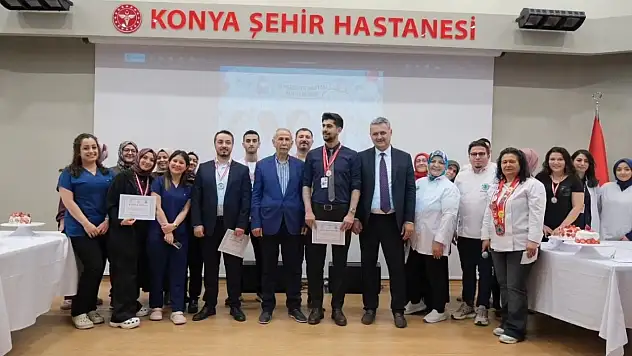 Konya'da sağlık kahramanları unutulmadı