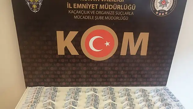 Konya'da sahte parayla dolandırıcılık yapan 2 kişi yakalandı
