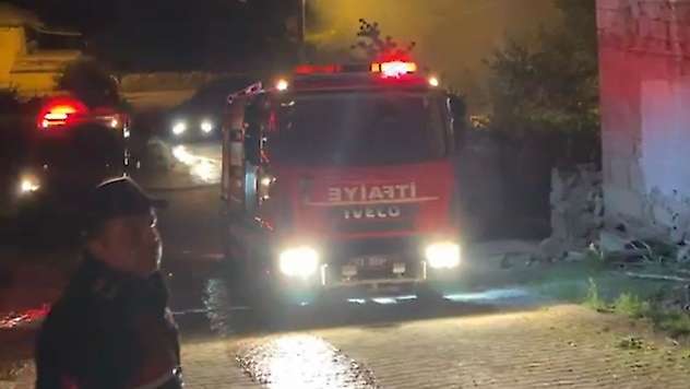 Konya'da samanlıkta çıkan yangın korkuttu