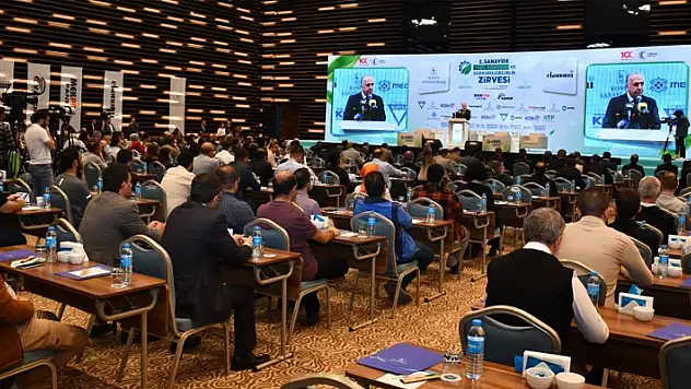 Konya'da Sanayide Yeşil Dönüşüm ve Sürdürülebilirlik Zirvesi yapıldı
