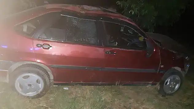 Konya'da şarampole devrilen otomobilin sürücüsü hayatını kaybetti
