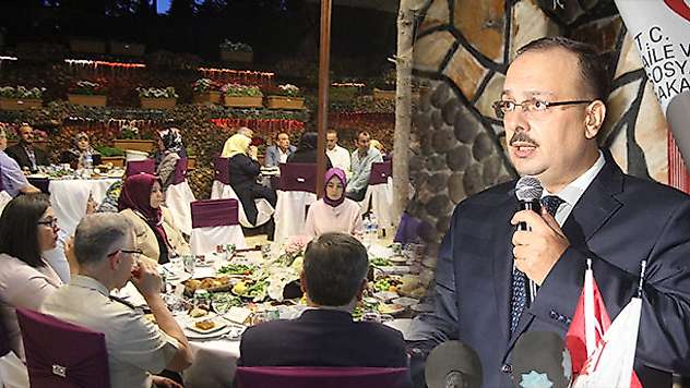 Konya'da şehit ve gazi ailelerine iftar