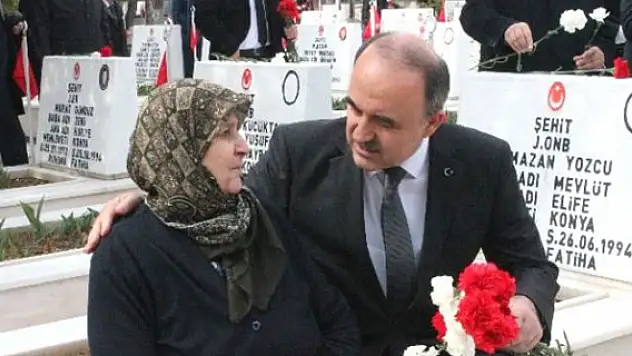 Konya'da Şehitler Anıldı
