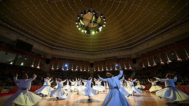 Konya'da semazenler, Şebiarus için son provasını yaptı