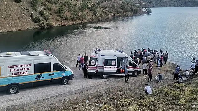 Konya'da serinlemek için baraj gölüne giren kişi boğuldu


