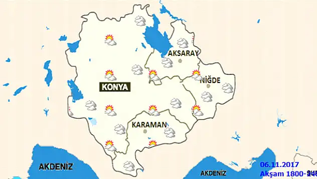 Konya'da sıcaklıklar artacak