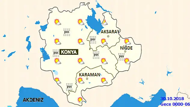 Konya'da sıcaklıklar artacak!