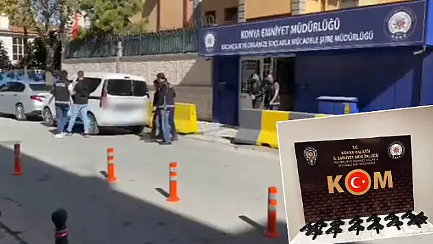Konya'da silah kaçakçılığı operasyonunda 4 kişi gözaltına alındı