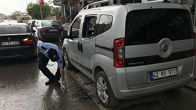 Konya'da silahla yaralama