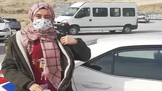 Konya'da sınava geç kalan öğrencinin yardımına polis yetişti