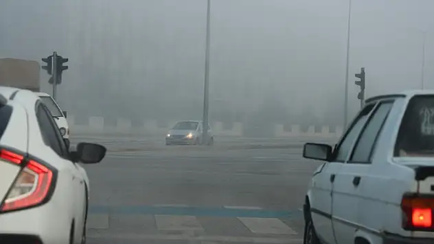 Konya'da sis etkili oldu