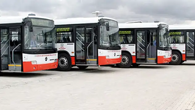 Konya'da sokağa çıkma kısıtlamalarında otobüs ve tramvay seferleri devam edecek