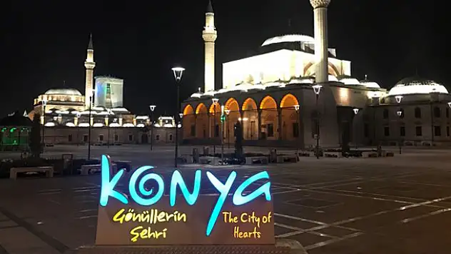 Konya'da sokağa çıkma kısıtlaması sessizliği